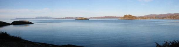 sea panorama from Roshven