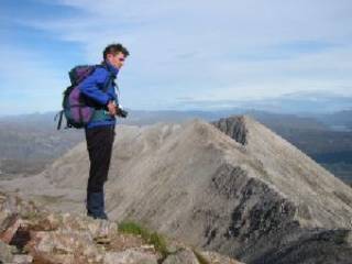 James on Beinn Eighe