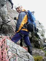climbing Castle Ridge