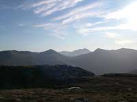 view of Crianlarich hills